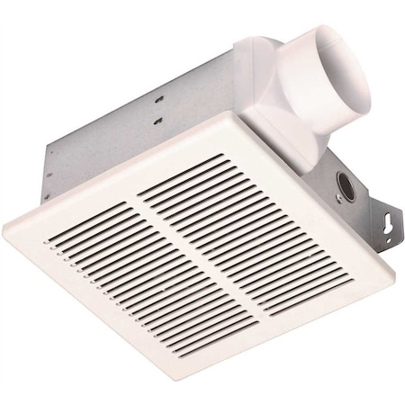 Homewerks 70 CFM Ceiling Easy Installation Bathroom Exhaust Fan 299650